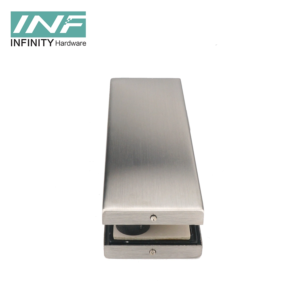 China Hot Sales Stainless Steel Patch Fitting Frameless Glass Door Zinc Alloy Hardware Patch Fittings