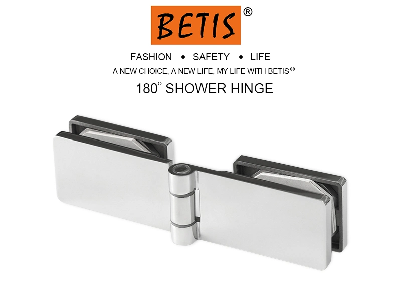 Glass Door Accessories Glass Clamp Stainless Steel Polished Finish Shower Hinge