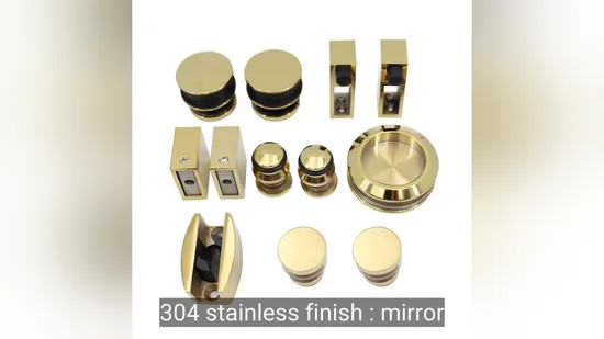 Bathroom Glass Shower Door Roller Sliding Door System Hardware